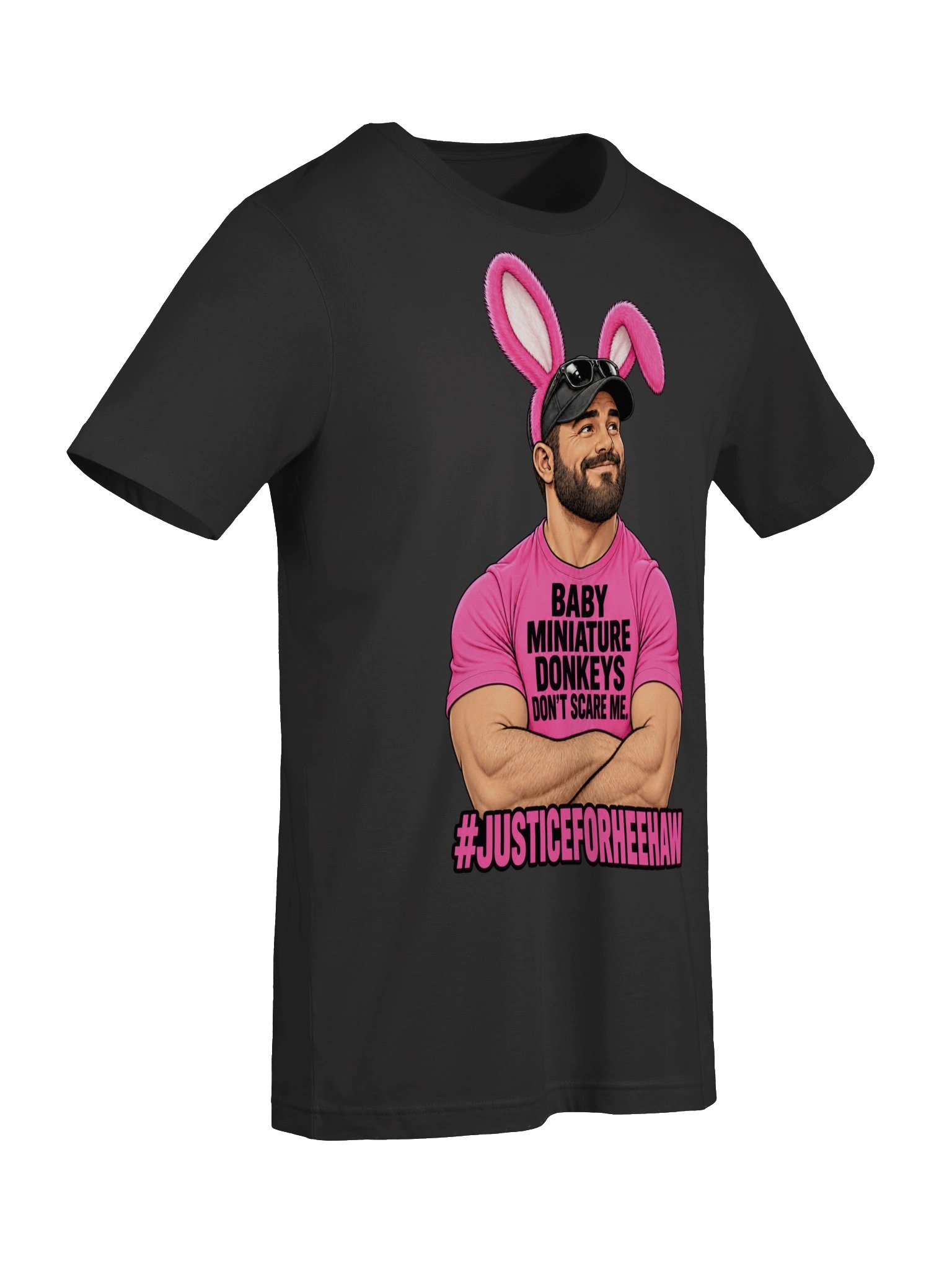 Baby Miniature Donkeys Don't Scare Me — Justice for HeeHaw Unisex T-Shirt product image (7)