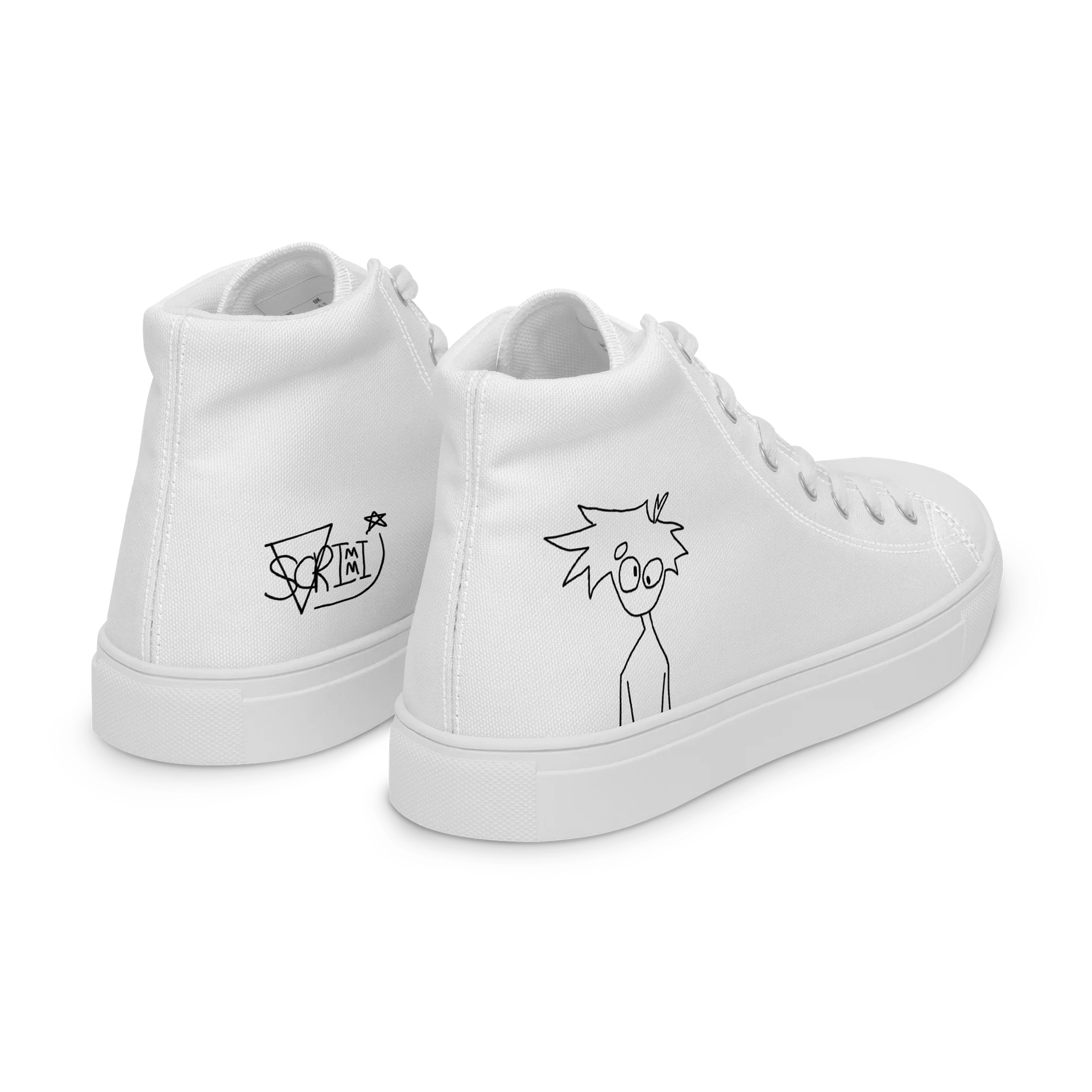 Scrimmij Clothing Steppas 001 - Scribbl the Scrimmijsona Whites product image (7)