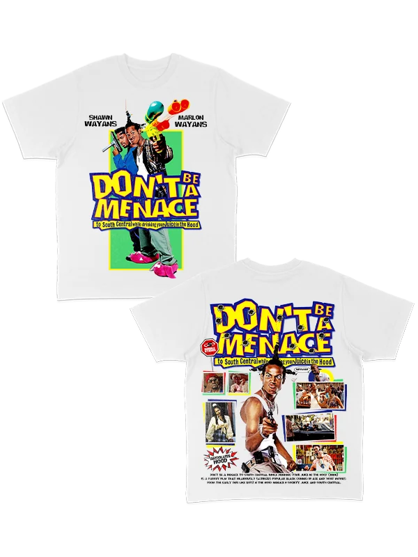 Skribble Studios Dont Be A Menace Luxury Tee product image (1)