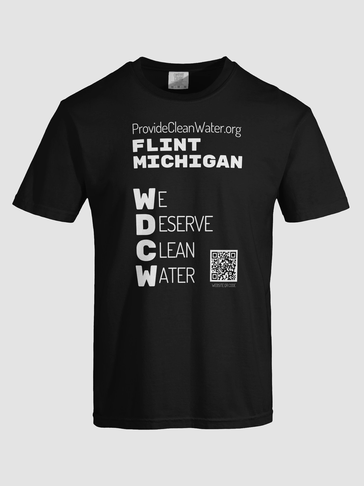 Flint, MI WDCW Color T-Shirt product image (7)
