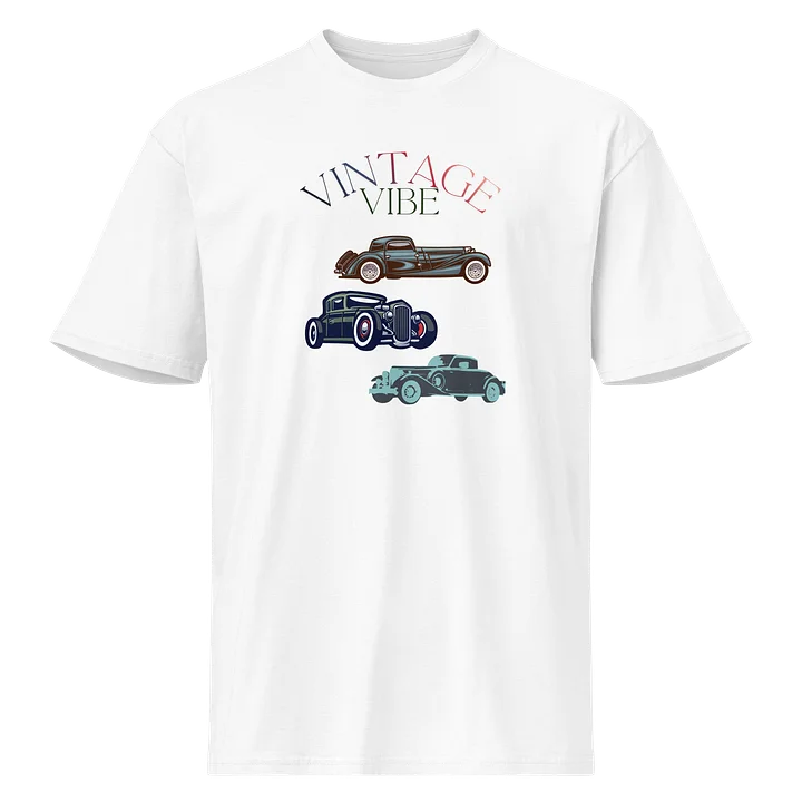 Cool Vintage Vibe White Tee product image (1)