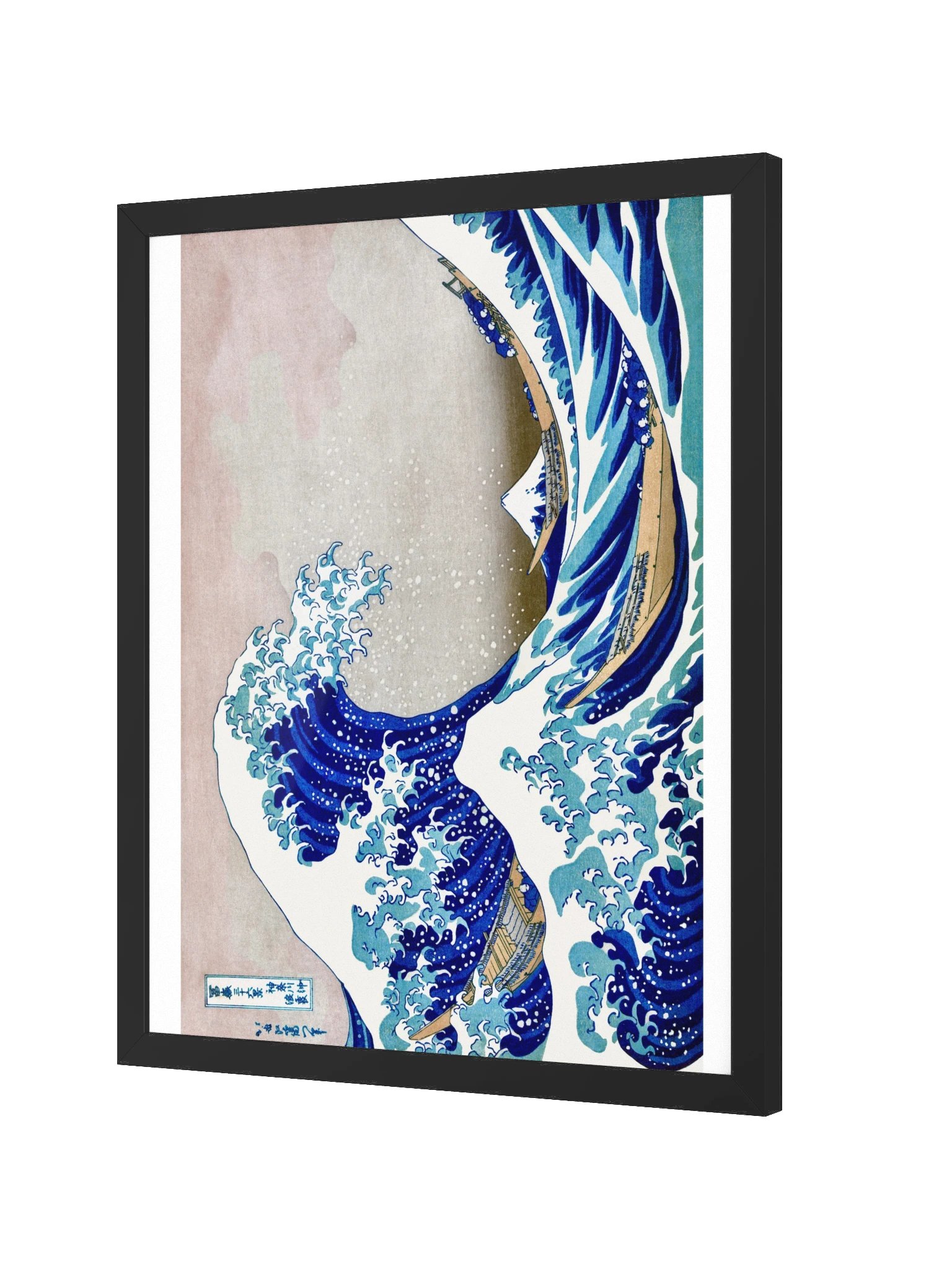 The Great Wave off Kanagawa — Large Framed Matte Poster product image (6)