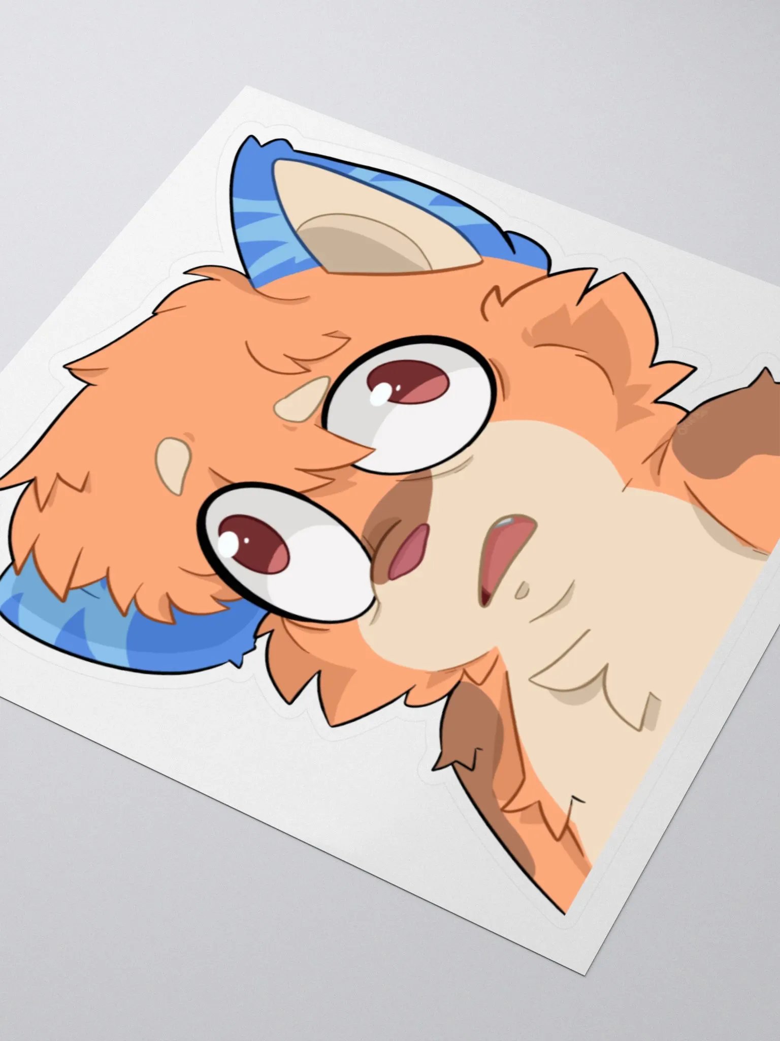 Confused Fluff Stickers product image (3)