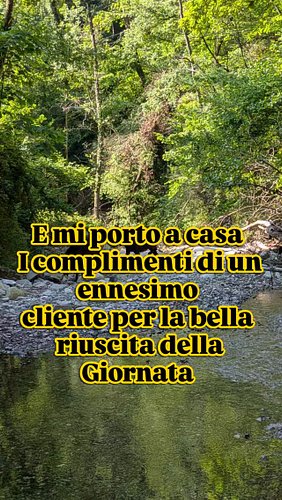 Oggi uscita con un cliente, un campione italiano del passato 🇮🇹 che ha voluto provare l'esperienza da cercatore d'oro. 
#oro ...