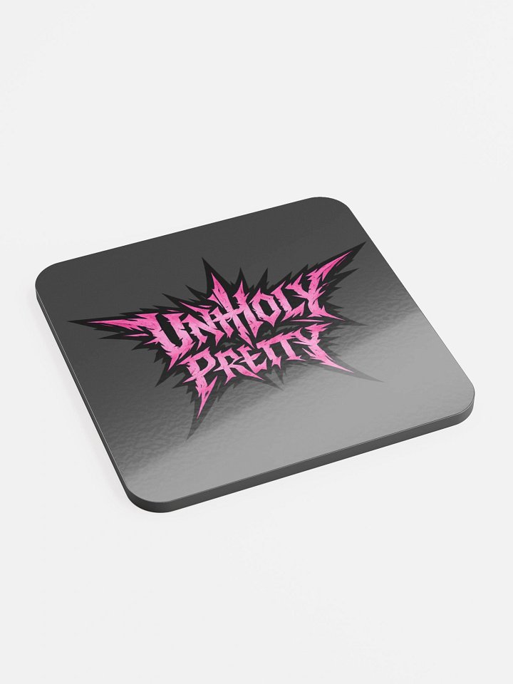 UNHOLY PRETTY Cork Coaster product image (2)