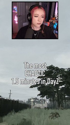 The most chaotic 1.5 mins in DayZ history #dayz #gaming #dinodayz #hollyrex