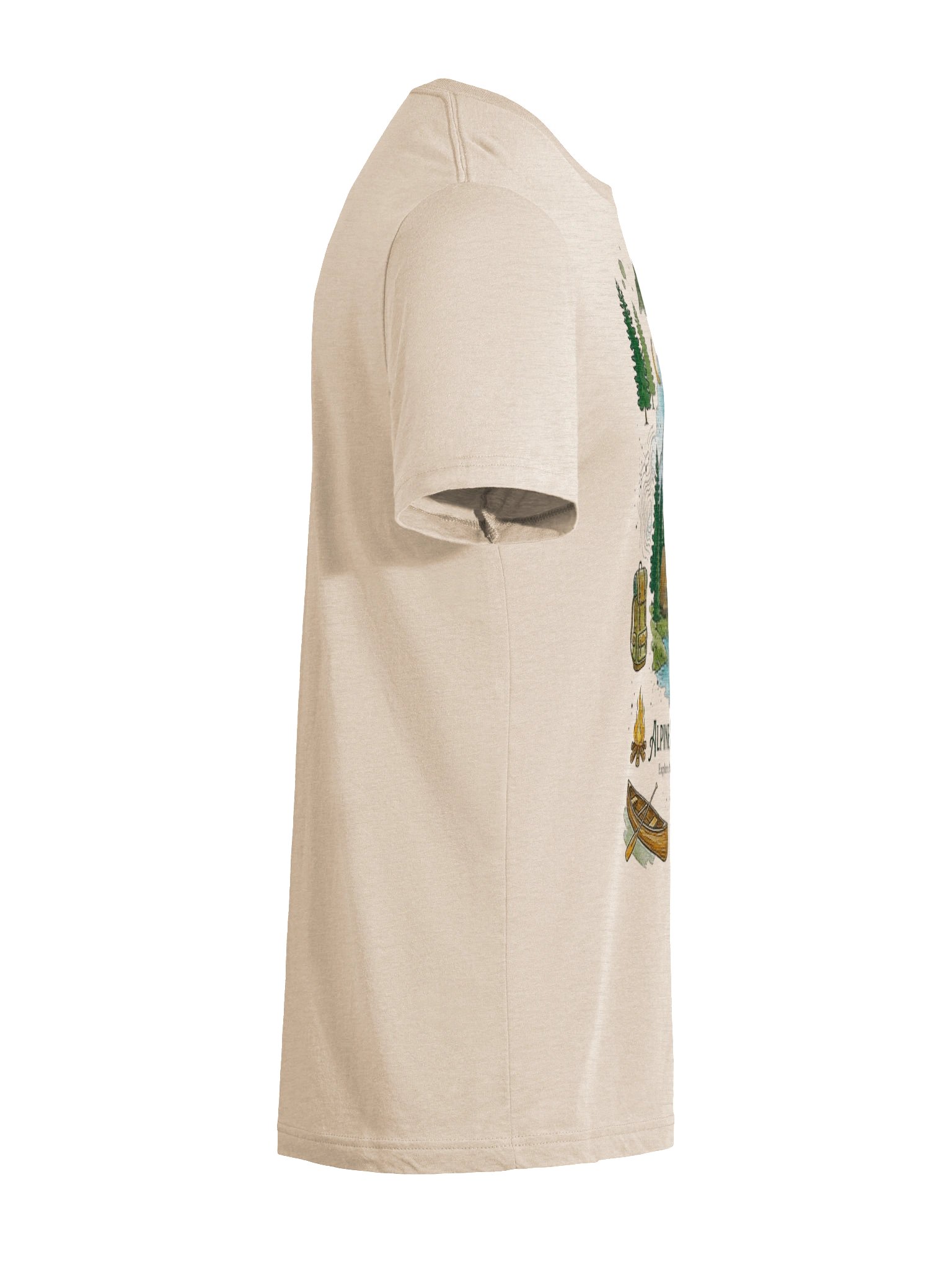 Alpine Supply Co Vintage Outdoor Adventure Triblend Tee product image (34)