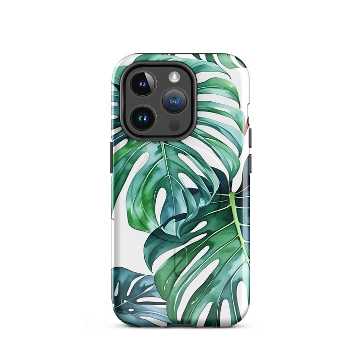 Tropical Elegance Tough Magnetic MagSafe® iPhone® 14, iPhone 15, iPhone 16, Pro, iPhone 17, Pro Max, Plus. product image (2)