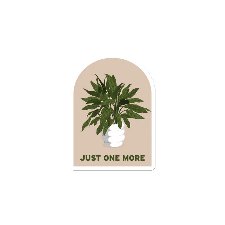 Just One More Plant Magnet product image (2)