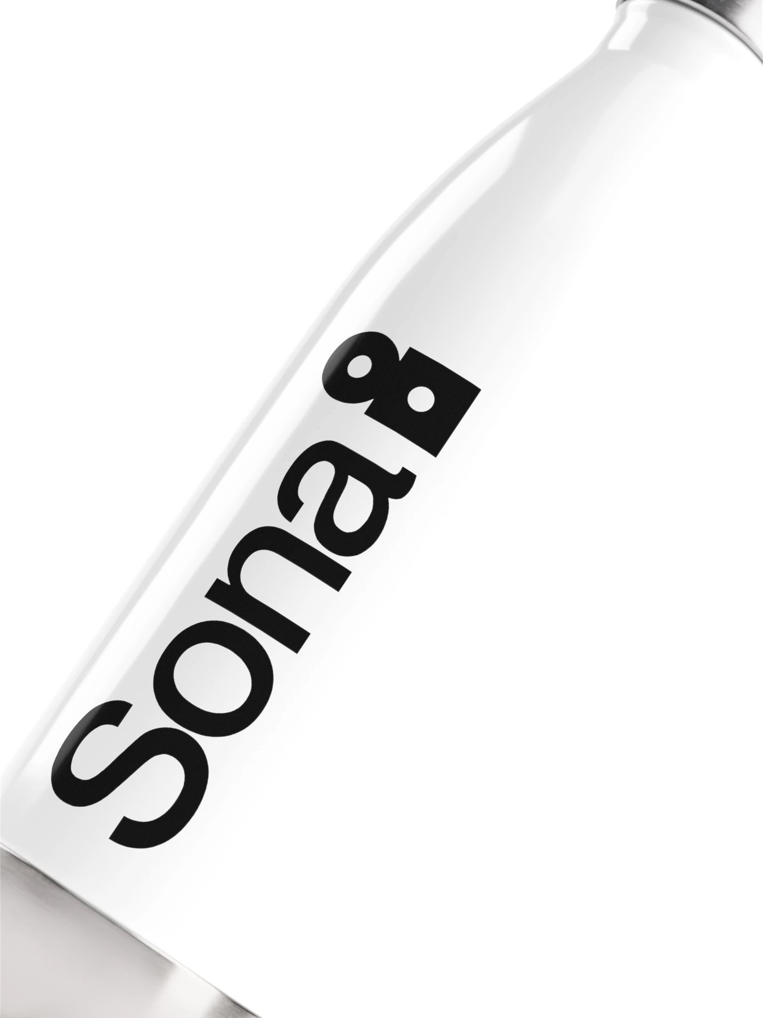 Sona8 bottle, white product image (5)