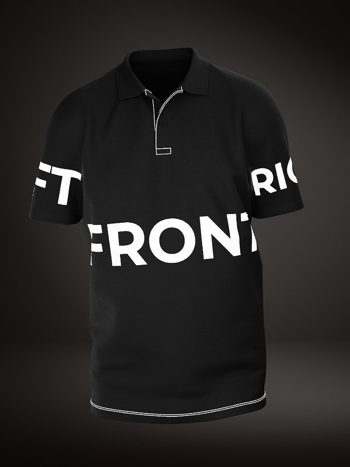 Polo Shirt Mock up (Walking and 360 Animation) product image (2)