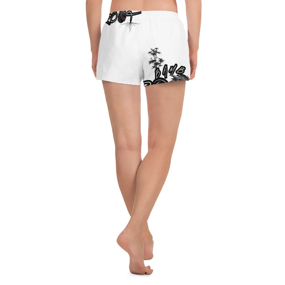 Bamboo Print Unisex Athletic Shorts product image (11)