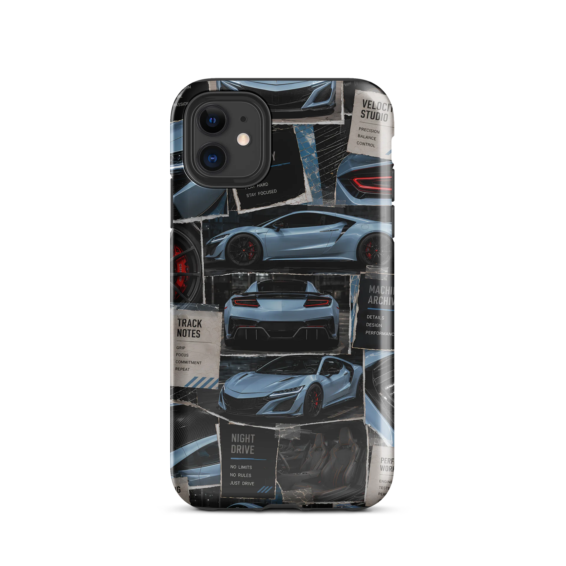 Drive Society Aero Track Notes Aesthetic Tough Case product image (55)