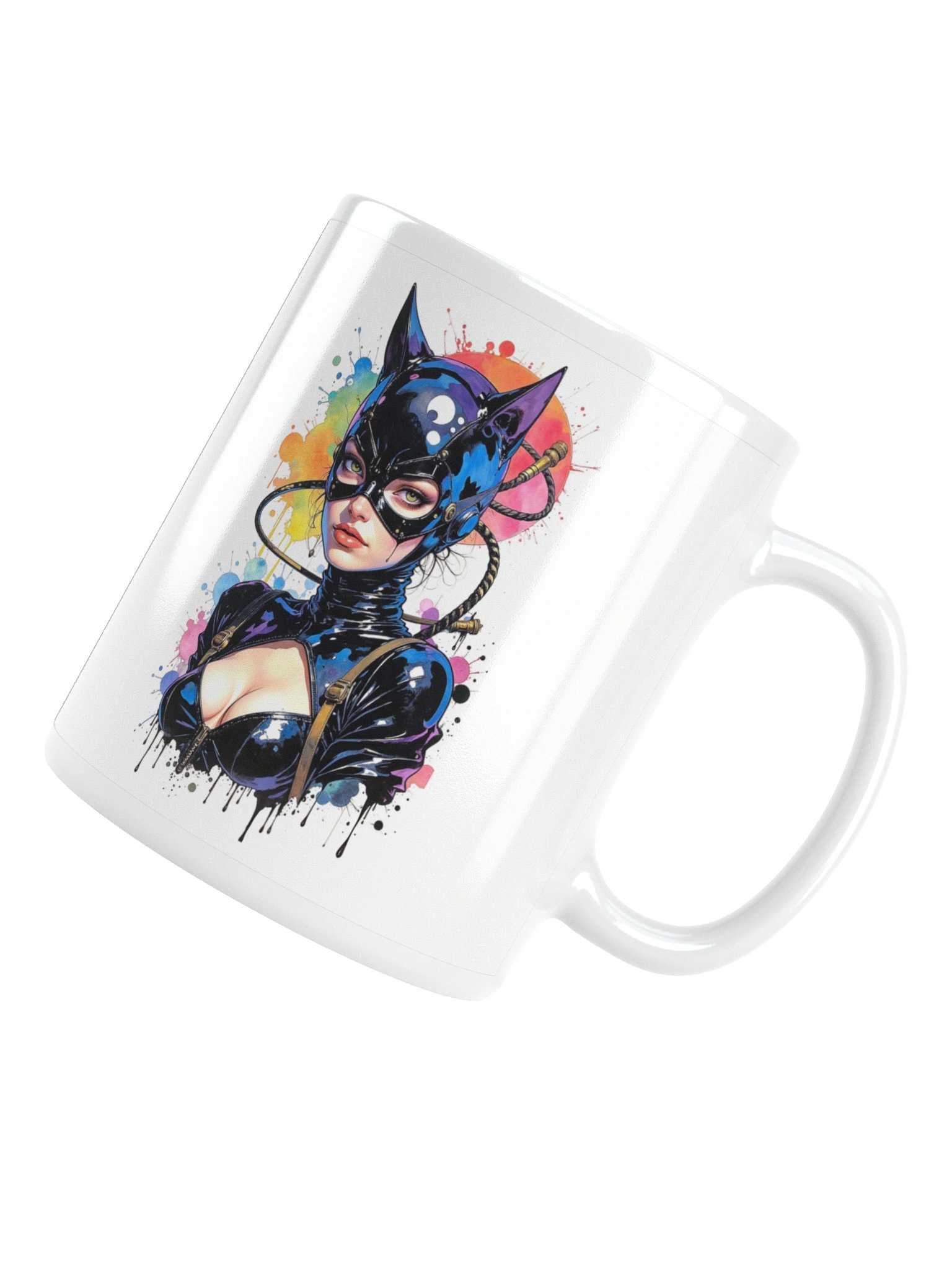 Neon Cat Coffee Mug product image (5)