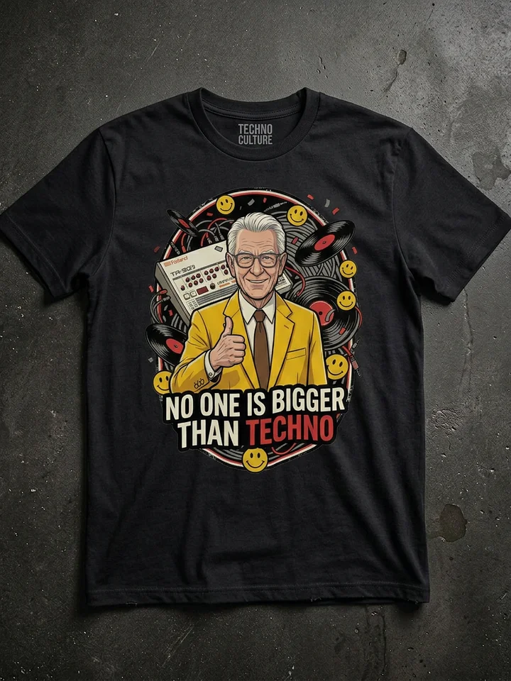 No One Is Bigger Than Techno Shirt product image (1)