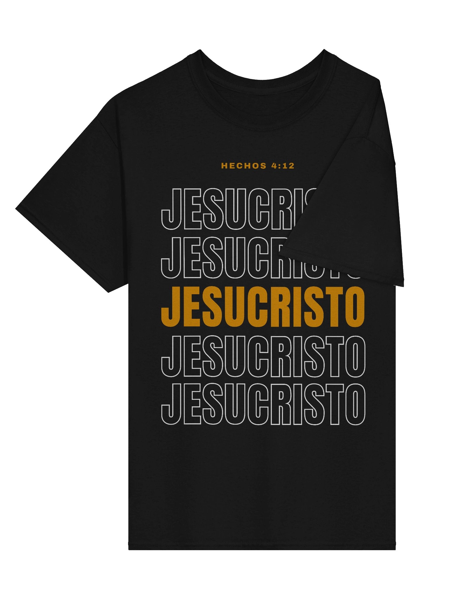 Camiseta Unisex Manga Corta | Hechos 4:12 Jesucristo product image (4)