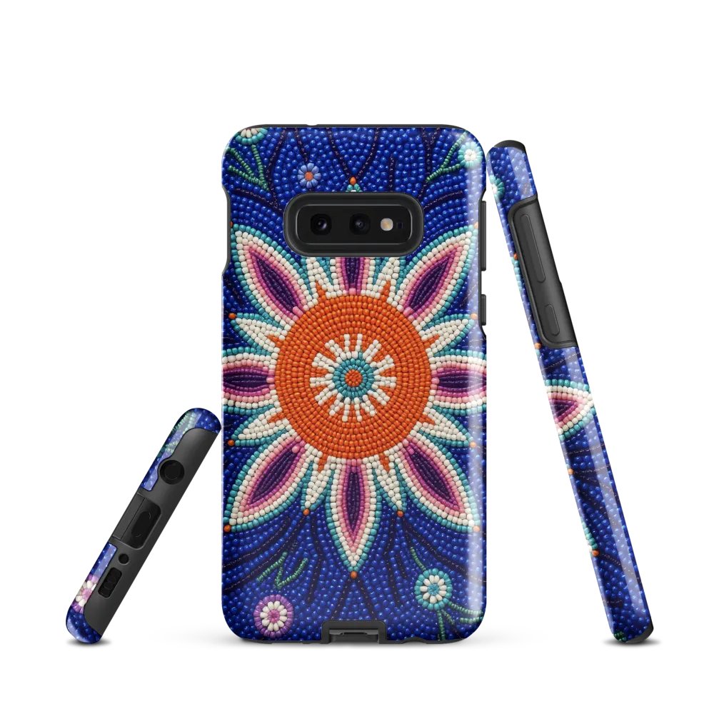 Floral Faux-beaded Tough Case for Samsung® product image (2)