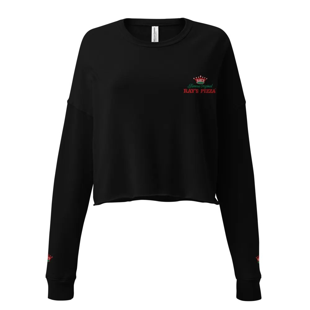 Ray's Pizza Embroidered Crop Sweatshirt product image (1)