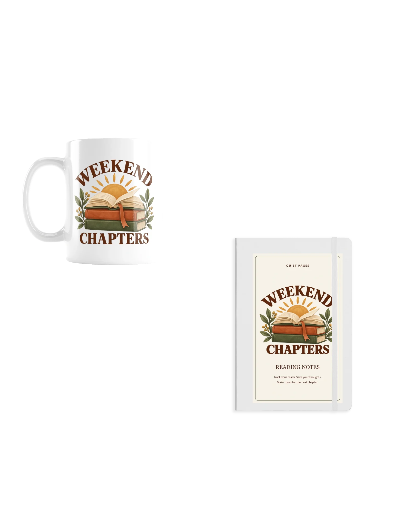 Weekend Chapters Light Mug & Journal Set product image (1)