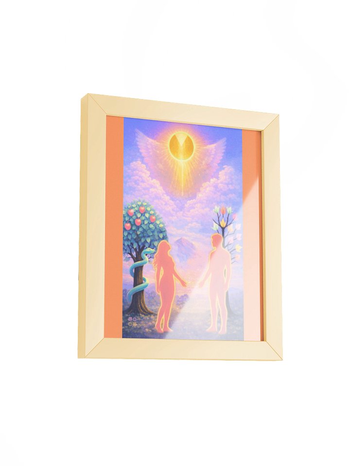 6 The Lovers Tarot Art Framed Poster product image (2)