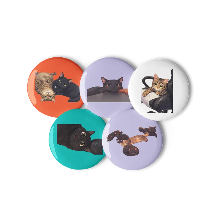 Cat brigade Button Set product image (2)