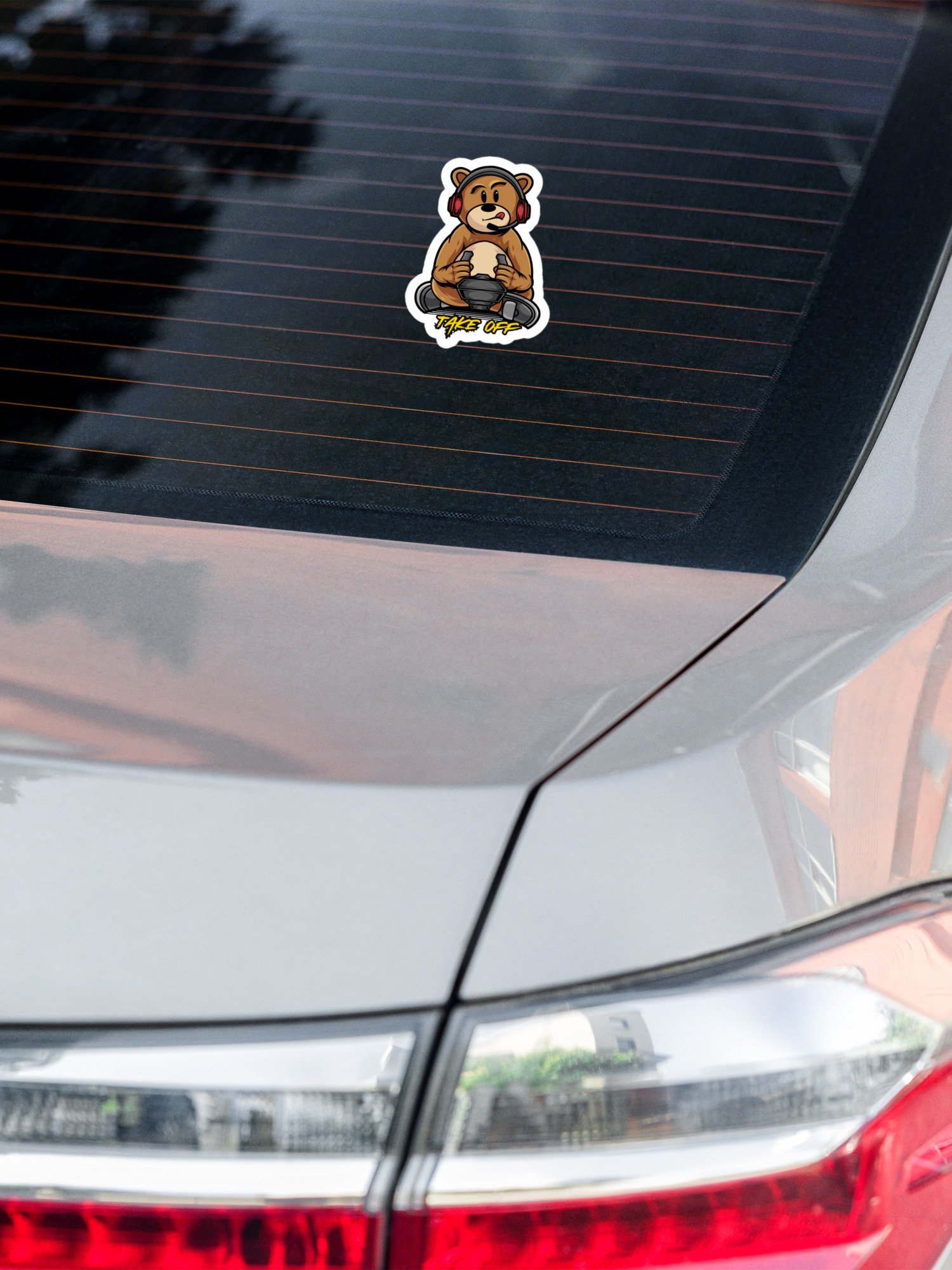 Takeoff Bear Sticker product image (7)