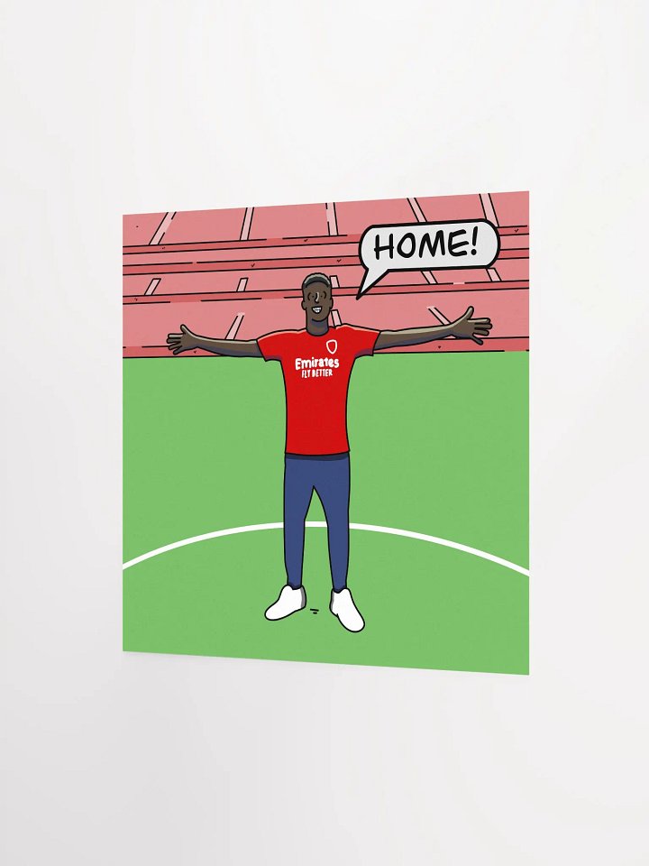 Saka at home on a poster product image (2)