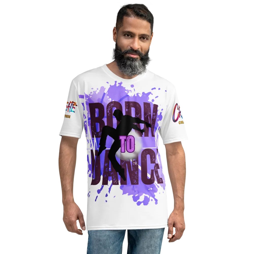 Born to Dance His Silhouette Dynamic Huge Print T-Shirt product image (12)
