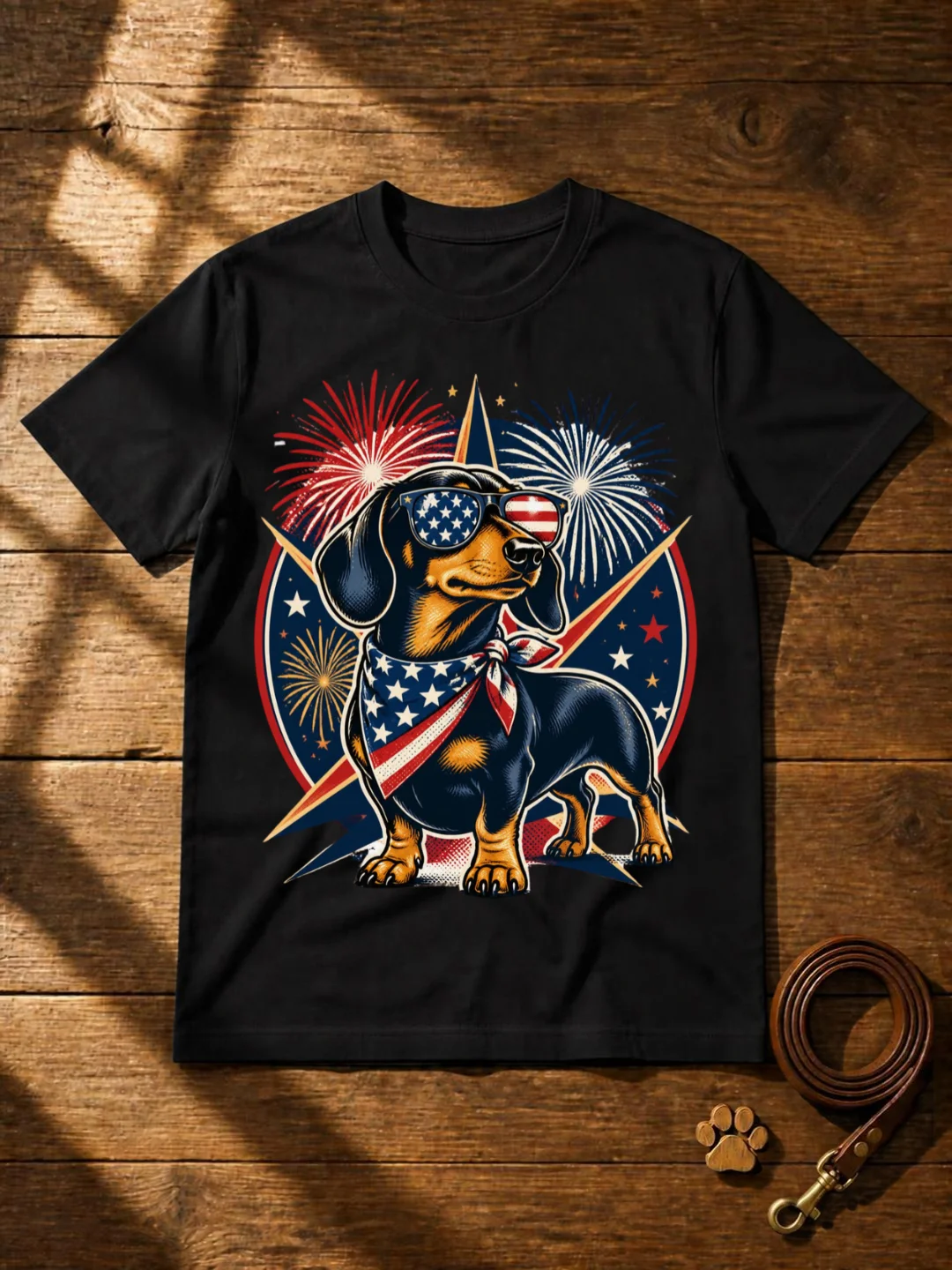 Holiday Patriotic Doxie product image (1)