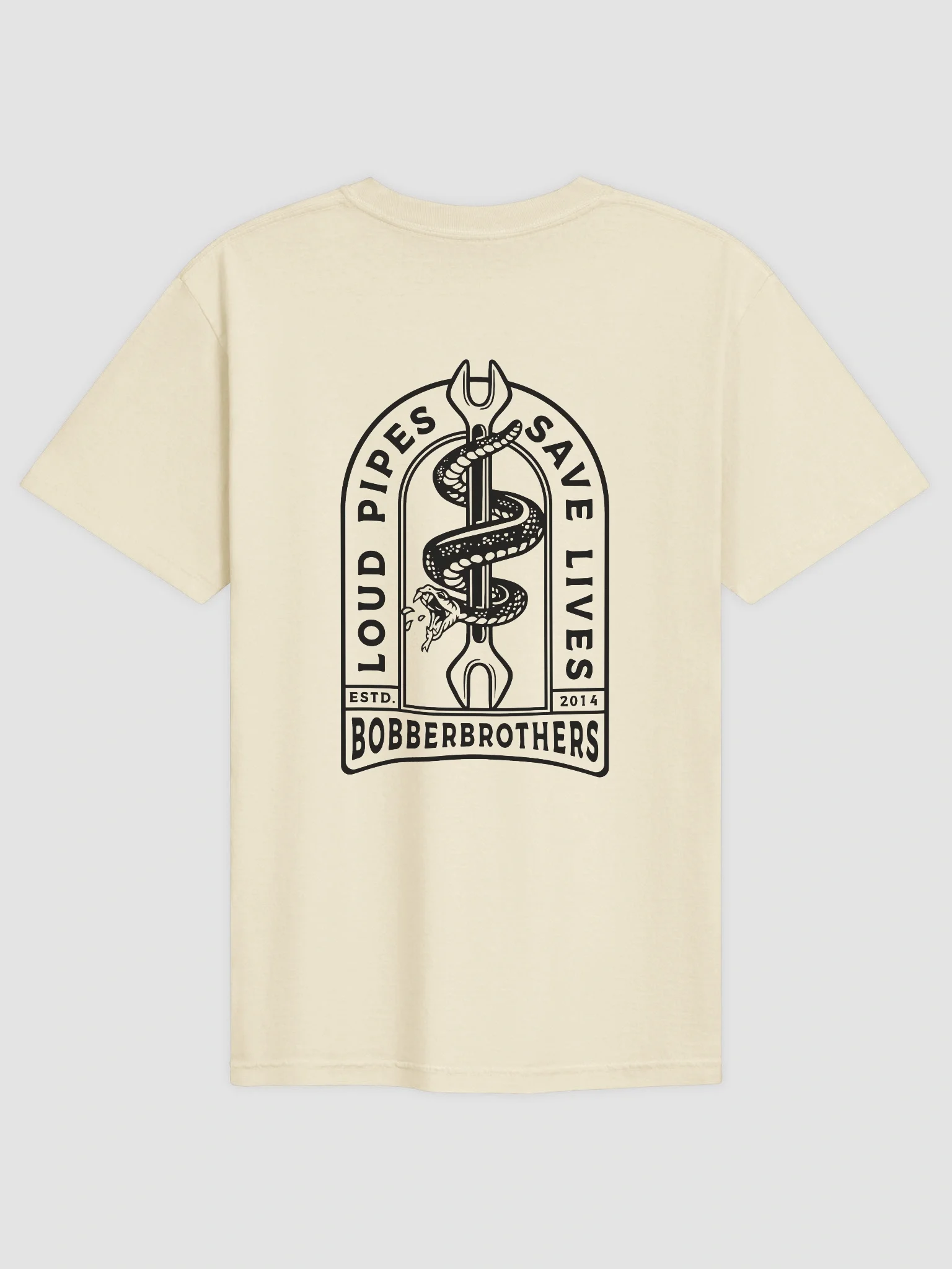Snake & Wrench Beige - Tee
