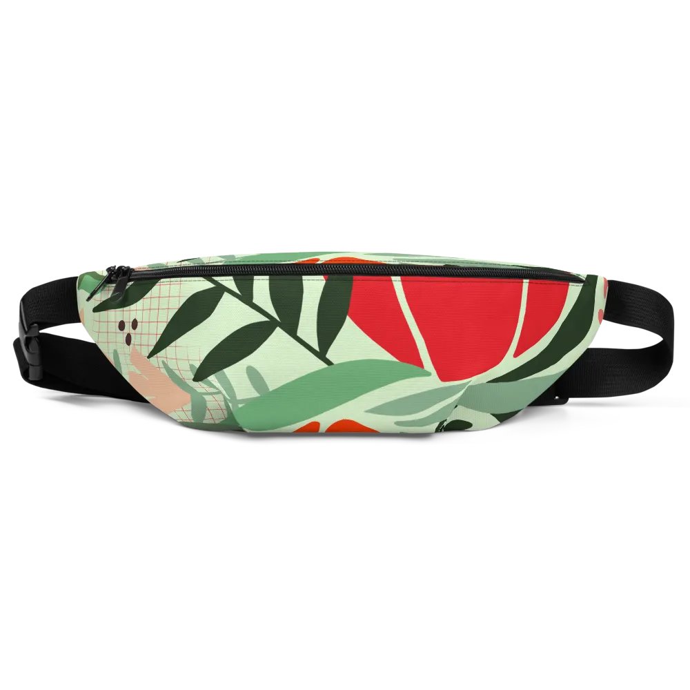 Botanical Bliss All-Over Print Fanny Pack product image (7)