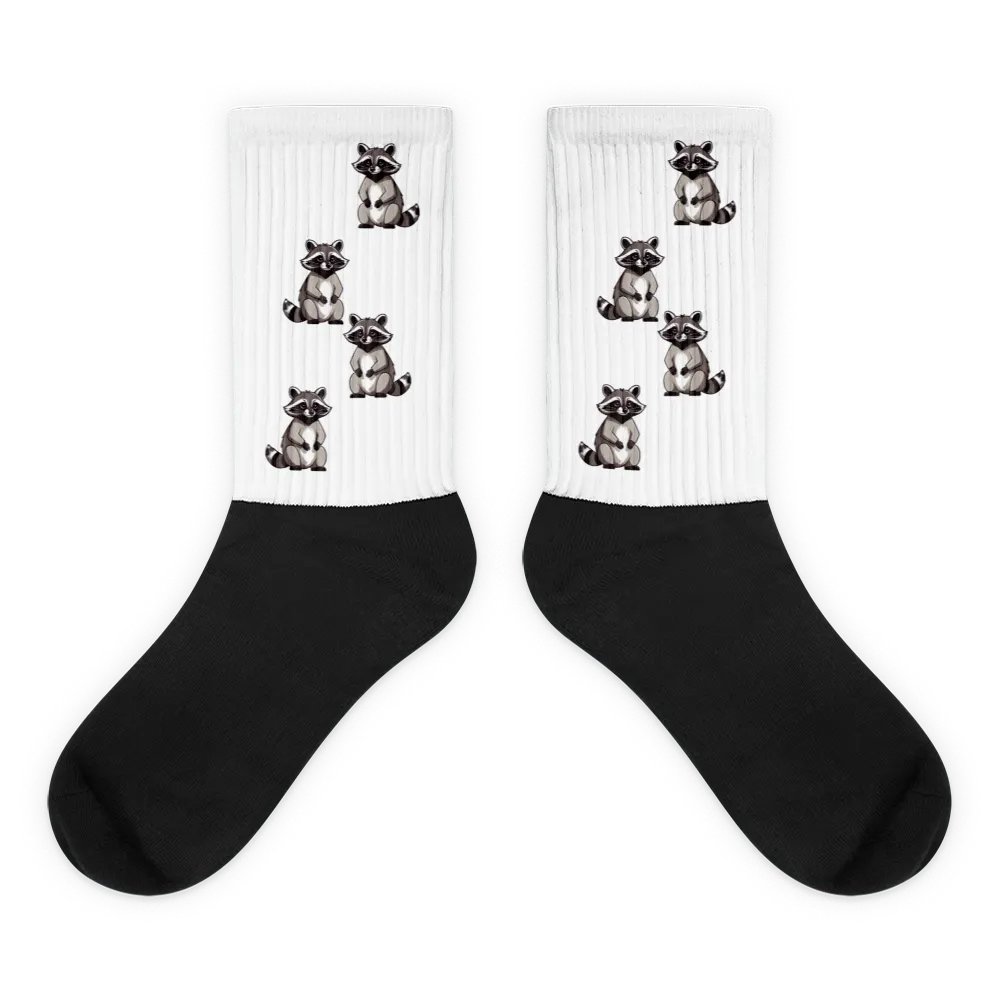 Racoon socks product image (1)