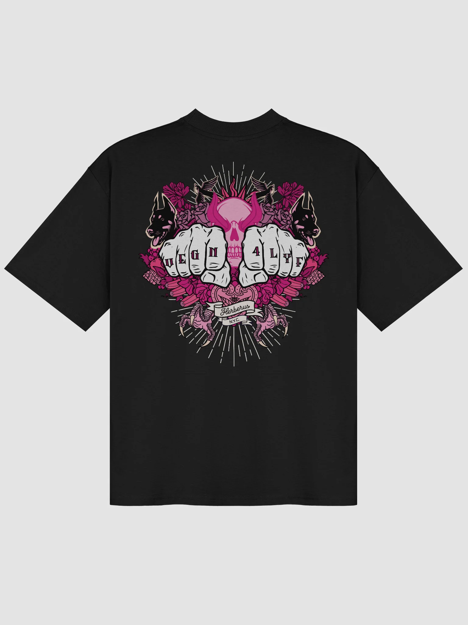 VEGN 4LYF Oversized Tee product image (3)