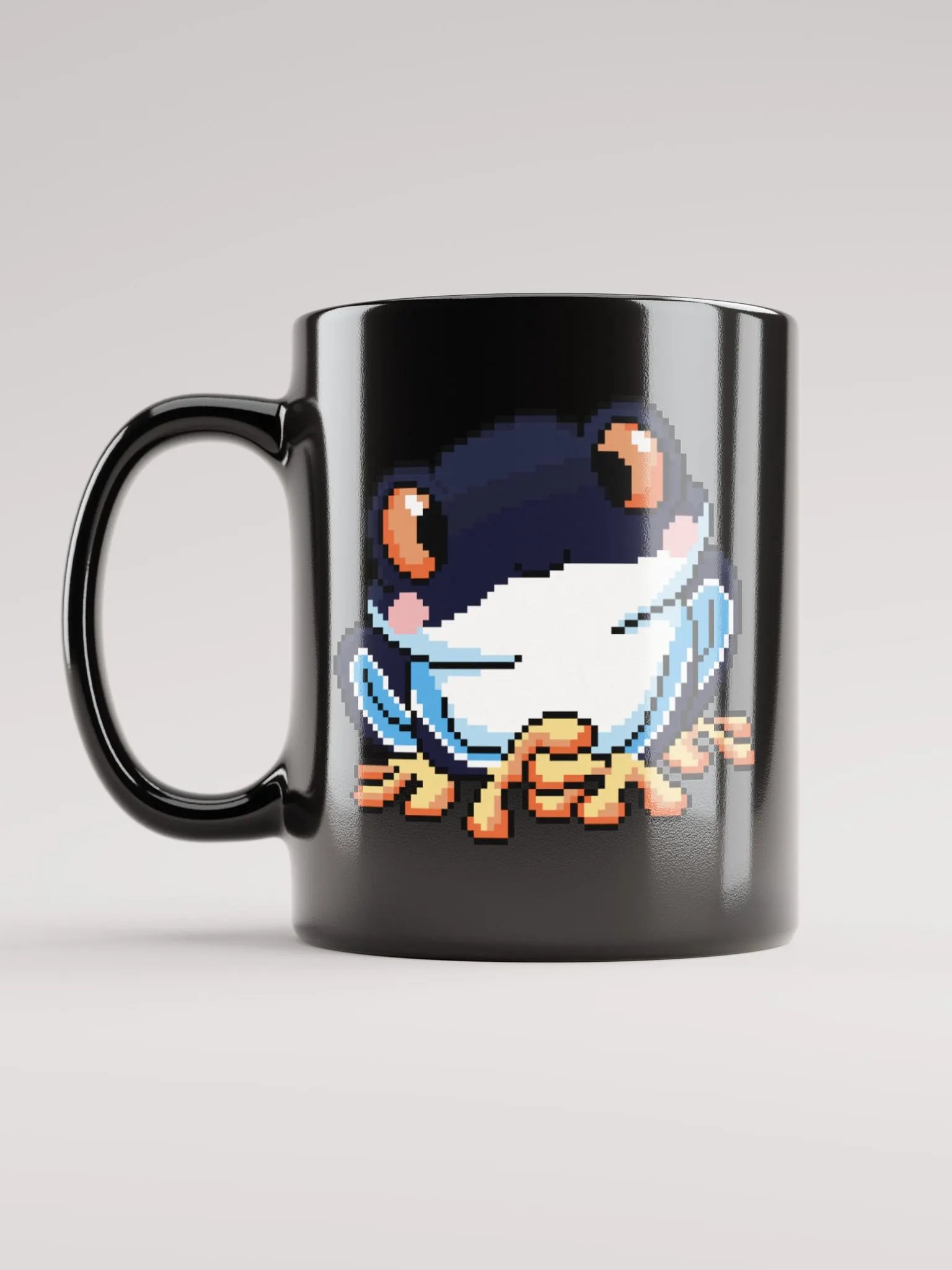 Black Rip the Frog Black Glossy Mug product image (1)