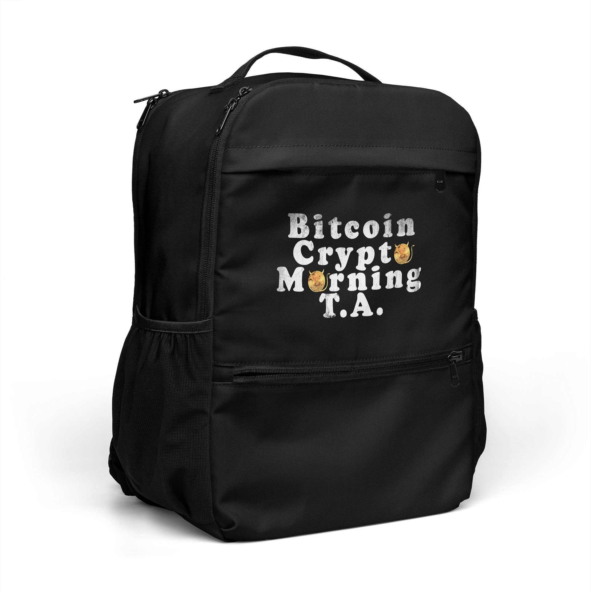 Bitcon Crypto Morning T.A. Backpack product image (7)