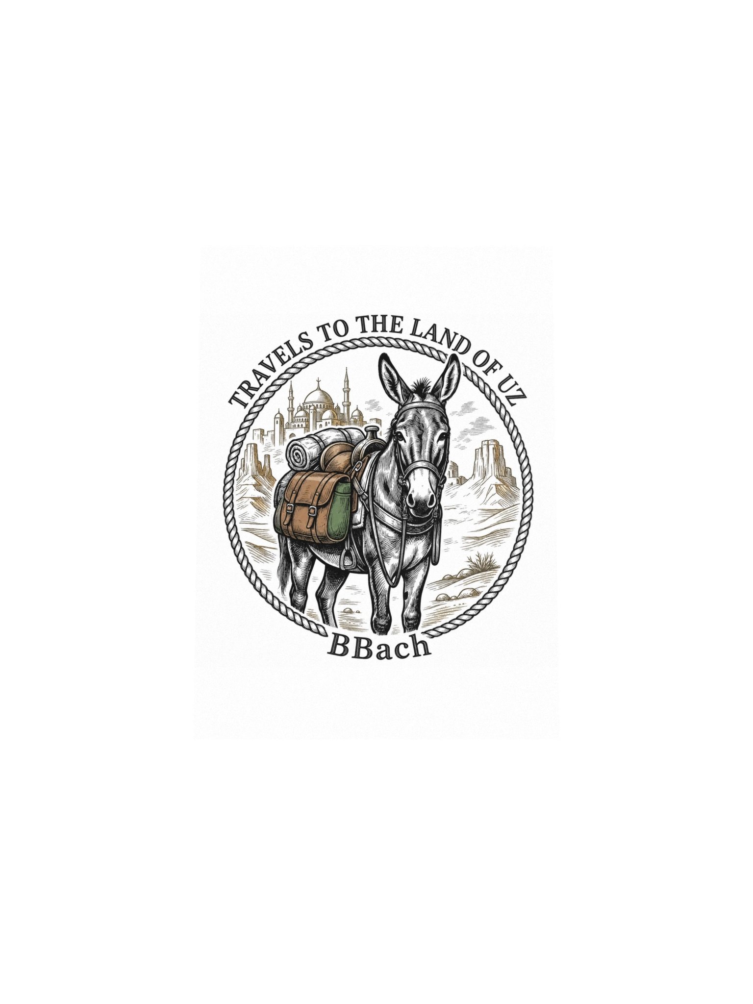 Travel to the Land of Uz Donkey Poster product image (4)