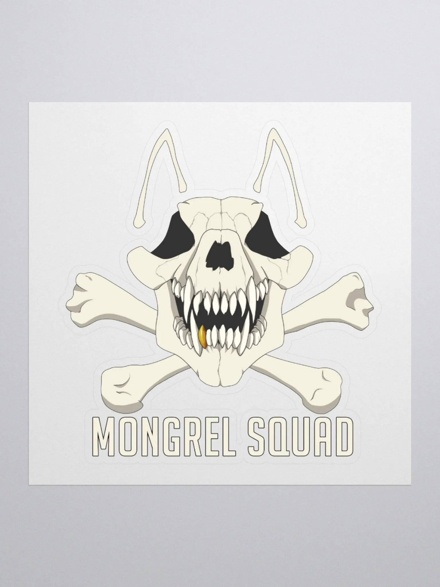 Mongrel Squad sticker - Large product image (1)
