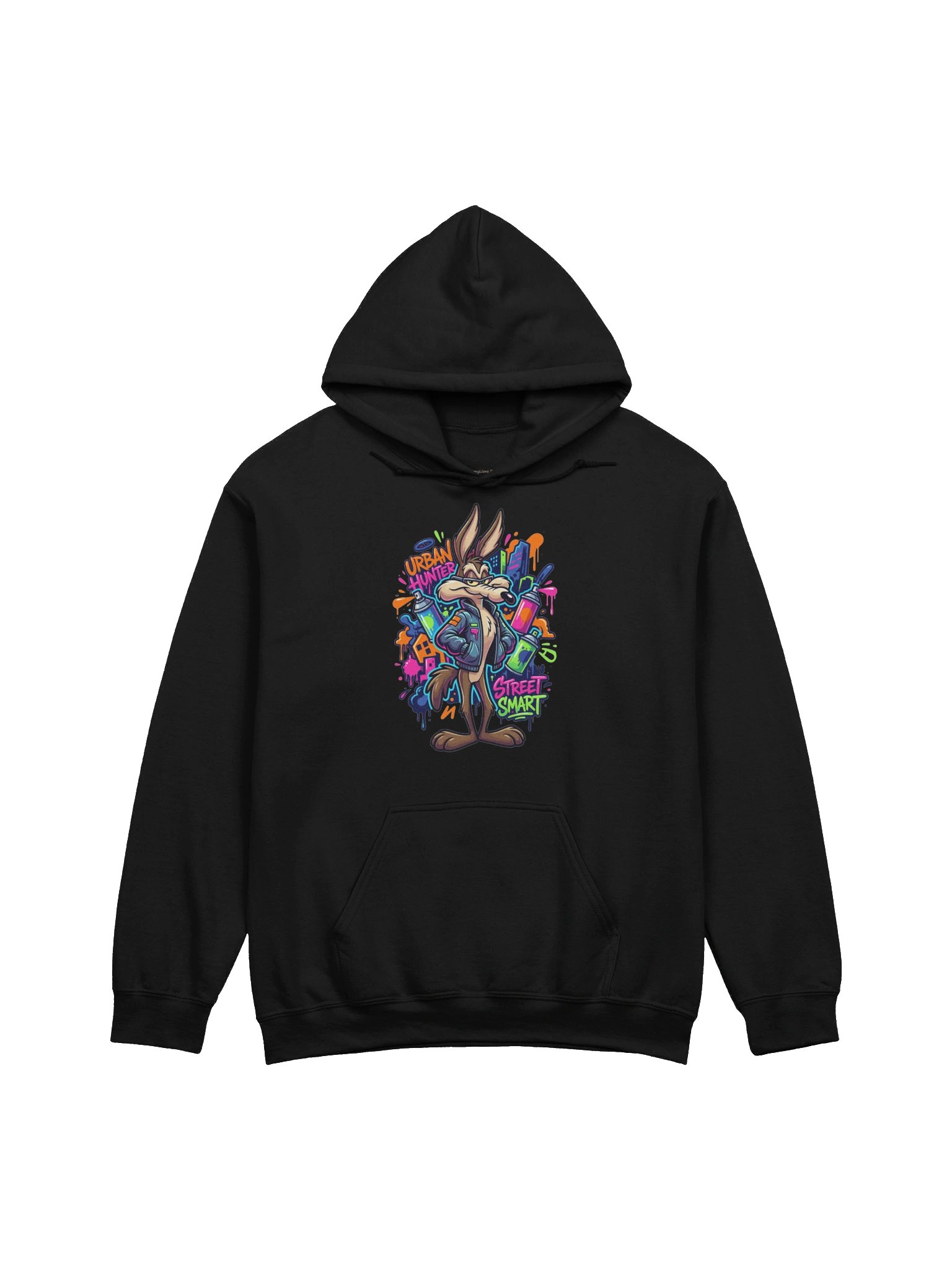 Wile E. Coyote graffiti hoodie product image (5)