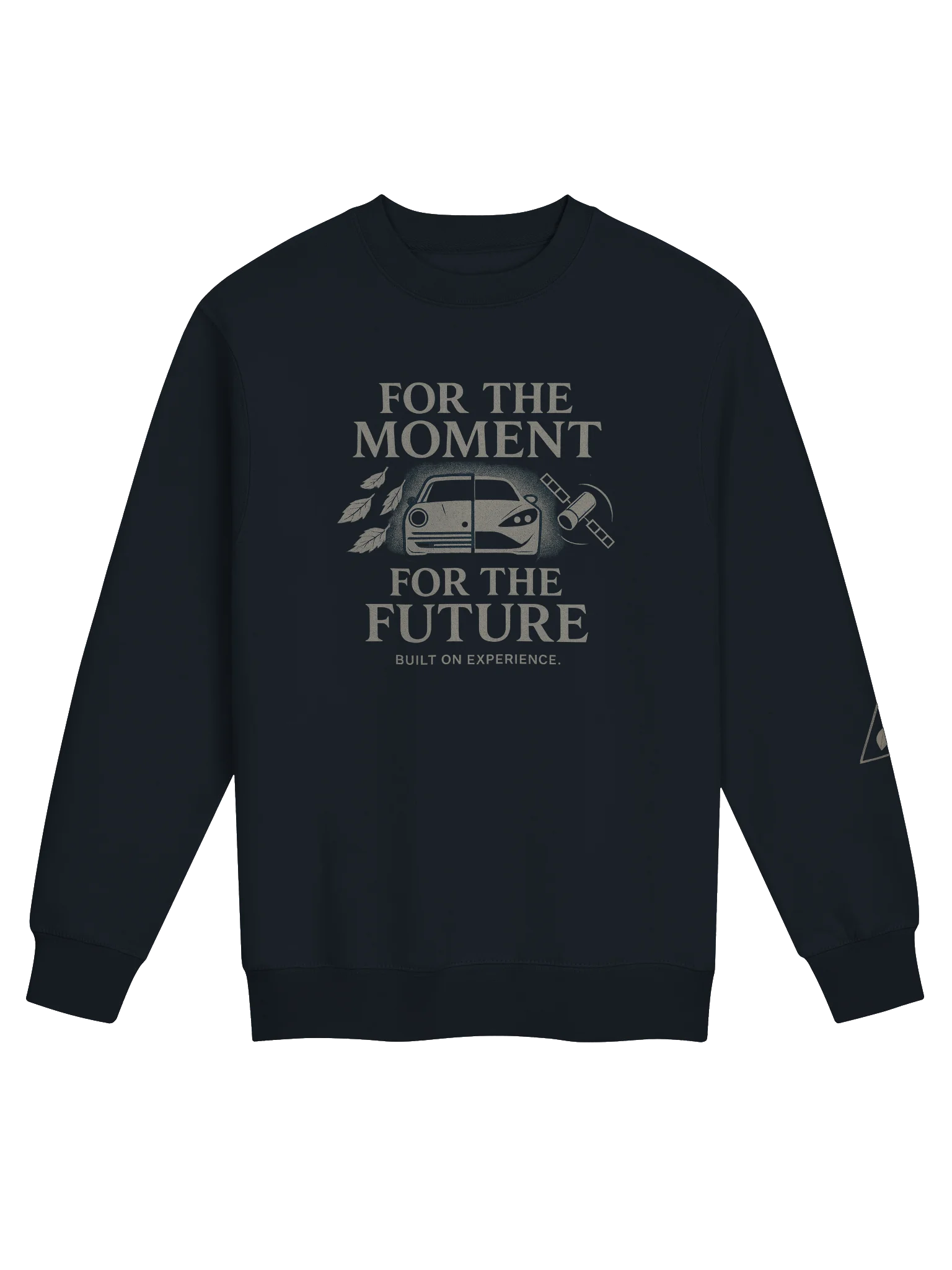 FOR THE MOMENT / FOR THE FUTURE — Premium Streetwear Crewneck (Lane Seven LS14004) product image (1)