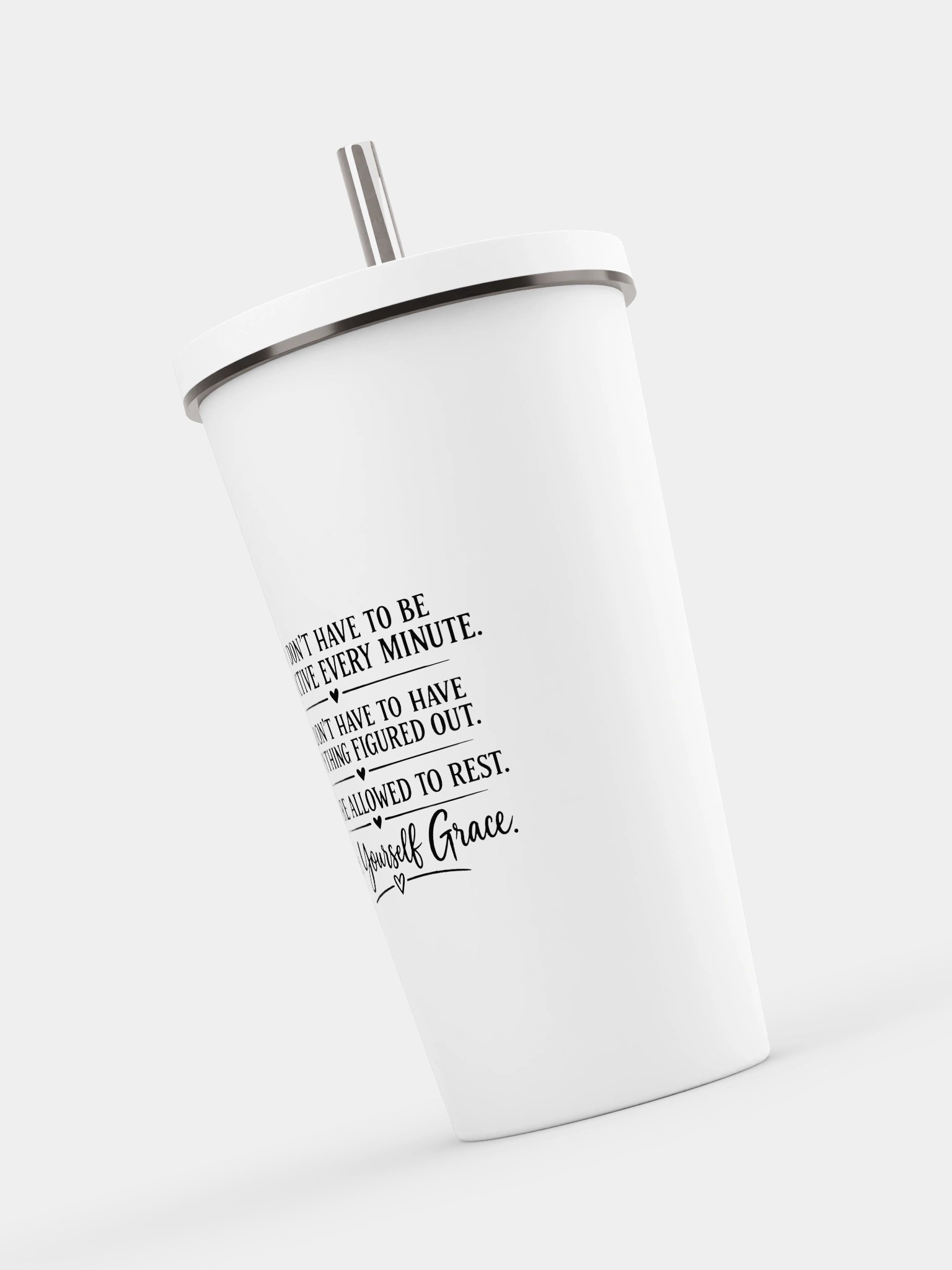 You Are Human, Not a Machine Tumbler product image (7)