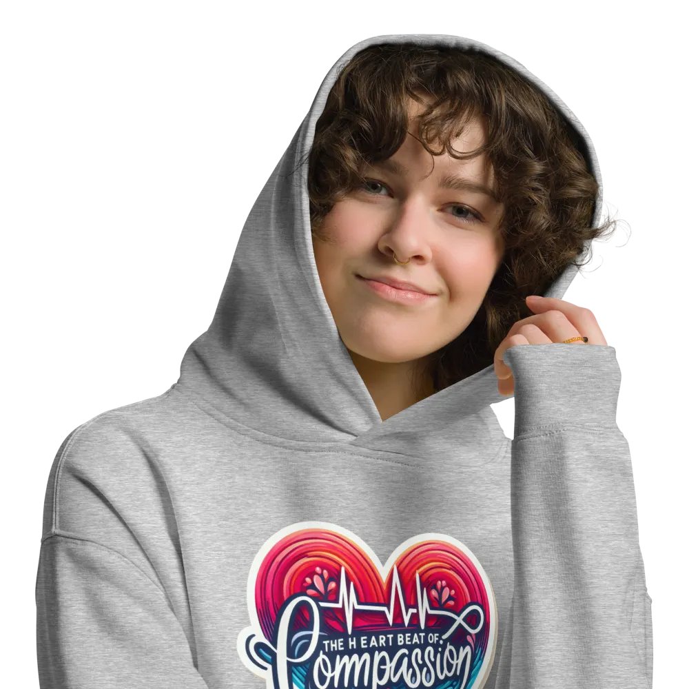 Compassion's Heartbeat Oversized Hoodie product image (39)