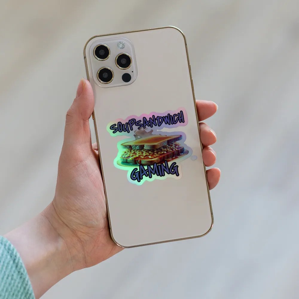 SoupSandwich Holographic Sticker product image (6)