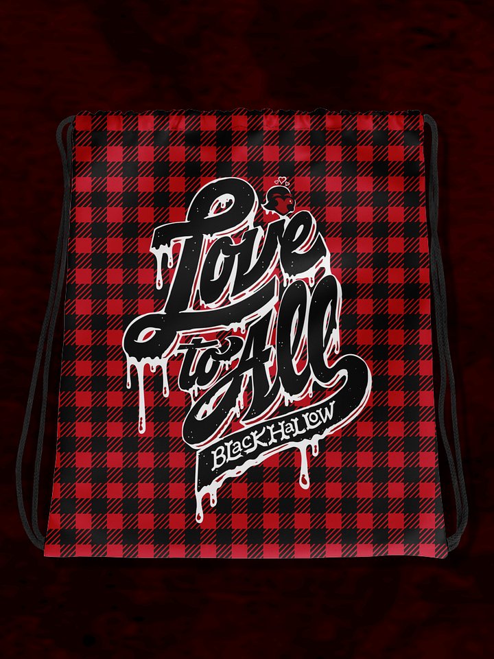 L2A 2022 Flannel Drawstring Bag product image (1)