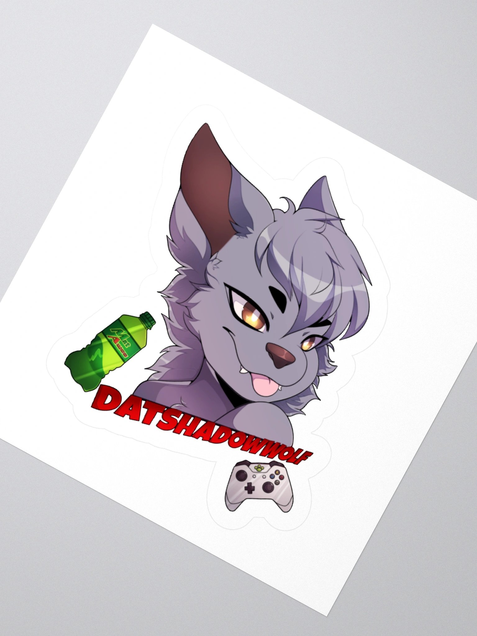 OG DatShadowWolf Sticker! product image (2)