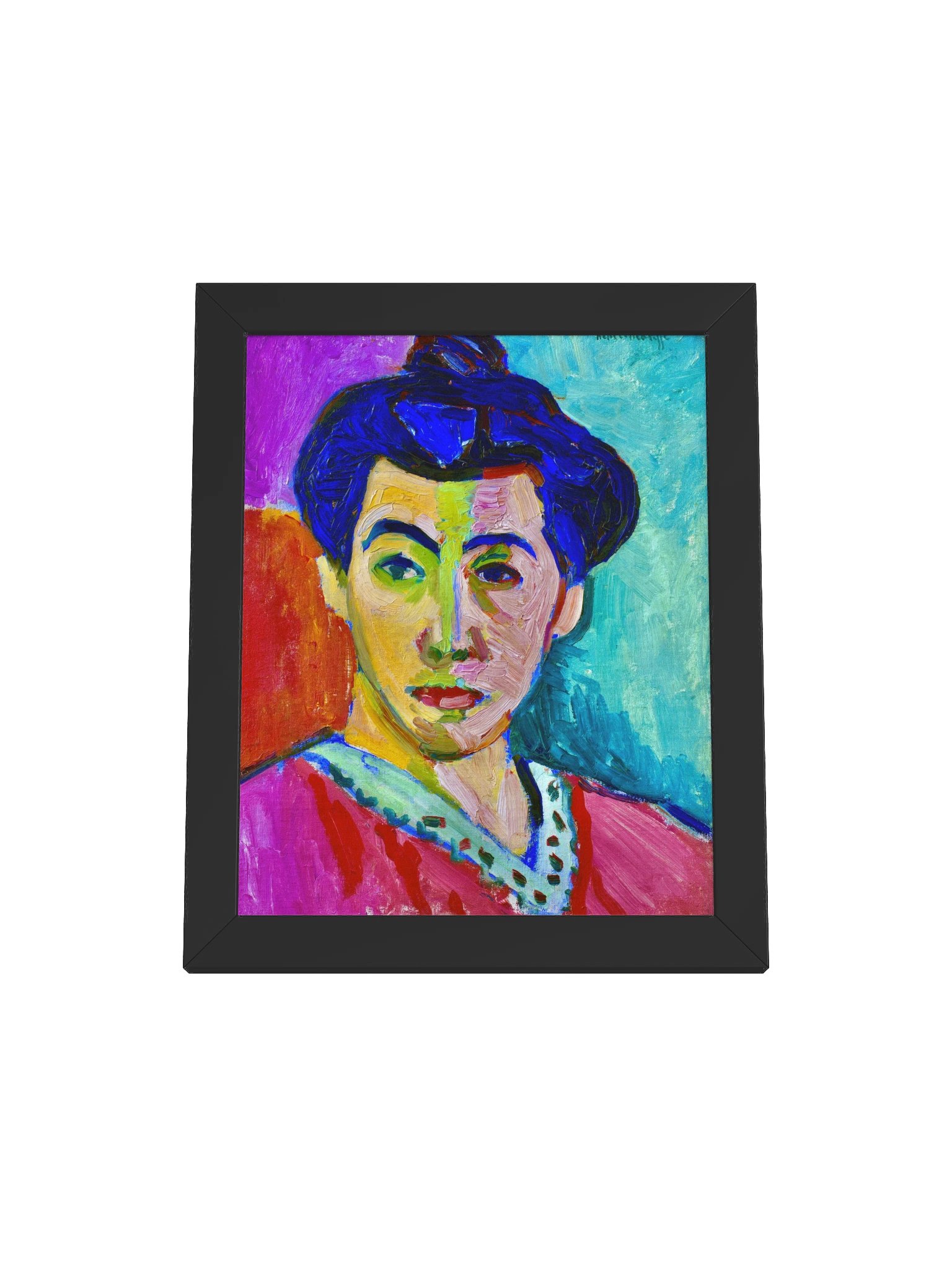 The Green Stripe — Small Framed Matte Poster product image (5)