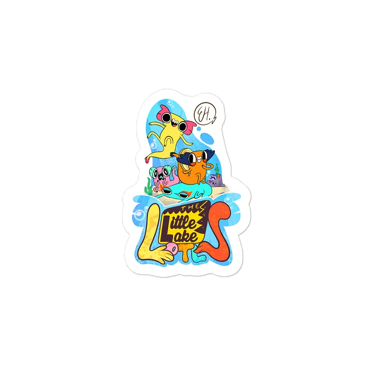 The Little Lake Lotls Logo Art - Kiss-Cut Decale - Enors product image (2)