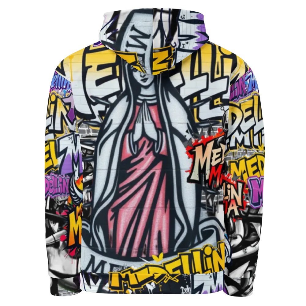 Medellin Mafia Motif Hoodie product image (2)