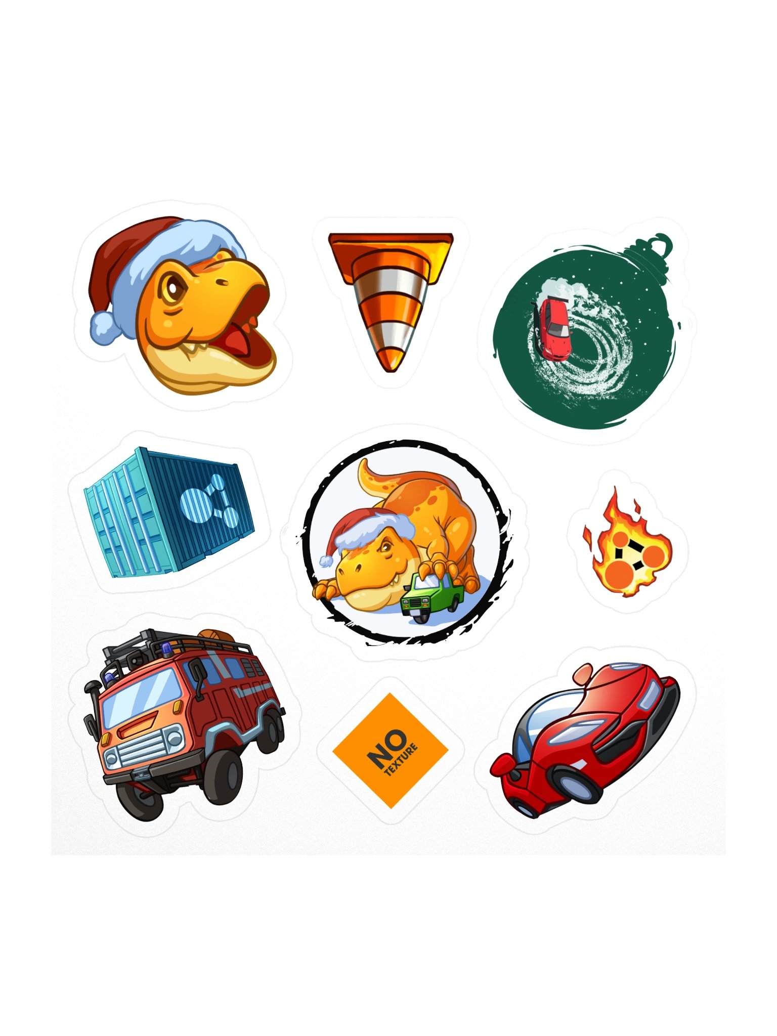 Stylized Sticker Set #2 product image (1)