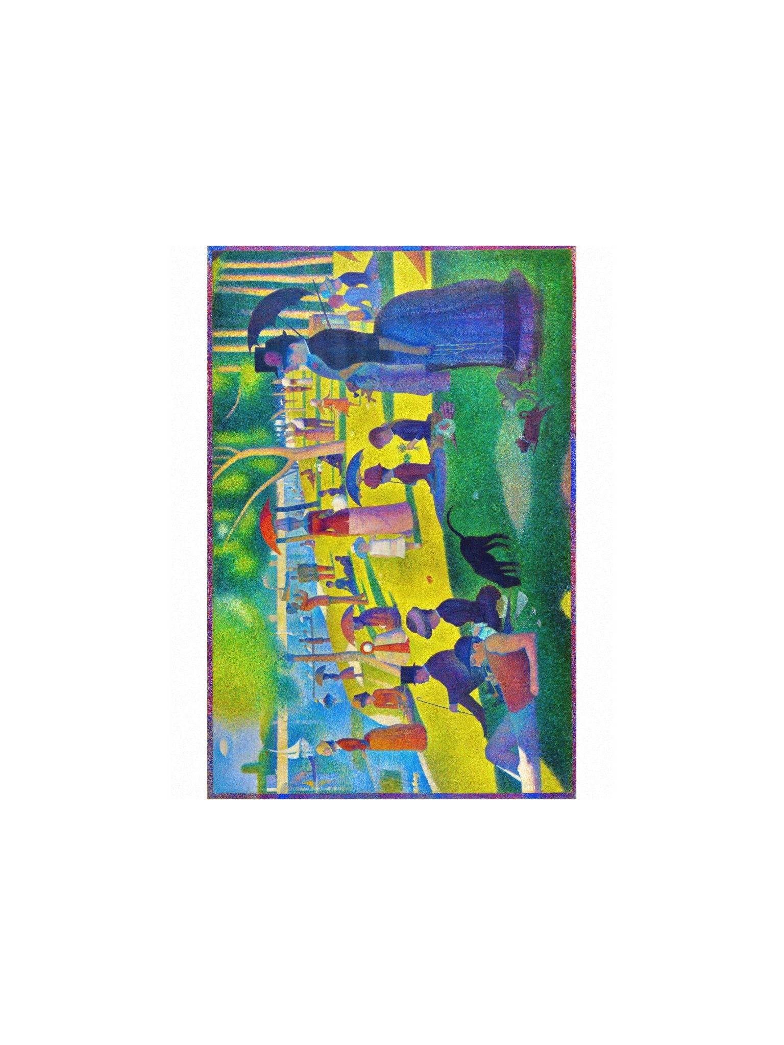 A Sunday Afternoon on the Island of La Grande Jatte — Small Poster product image (1)