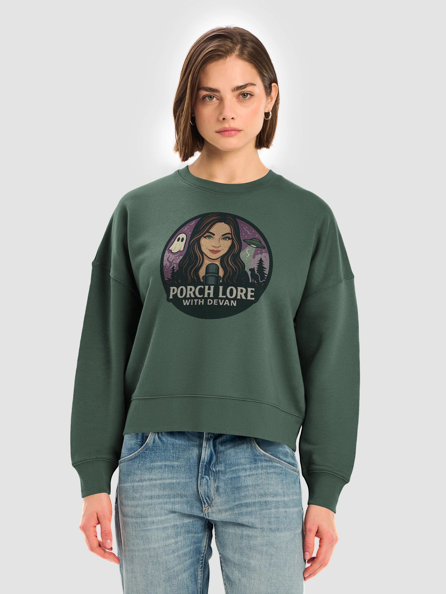 PORCH LORE DEVAN ORGANIC CREW NECK SWEATSHIRT product image (7)